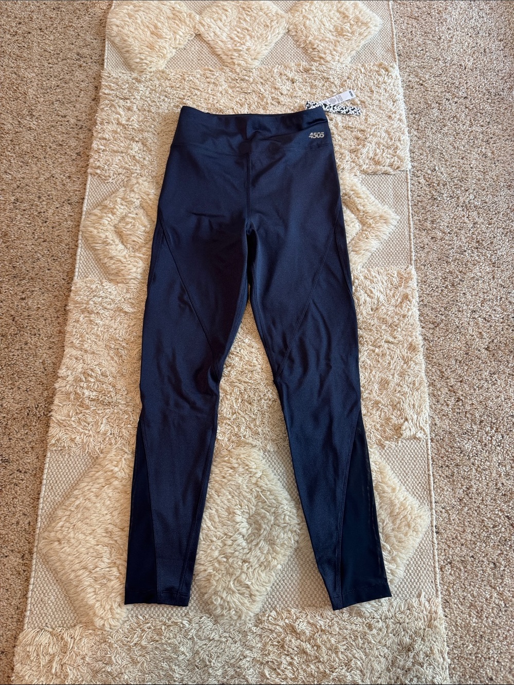 NWT Navy asos 4505 High-Rise Performance Leggings